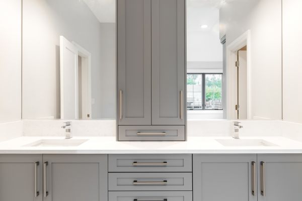 Bathroom Cabinet Refacing in Fredericksburg