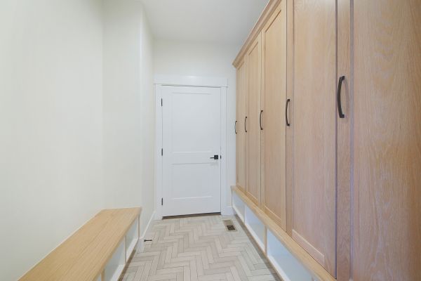 Mudroom Cupboard Installation in Fredericksburg