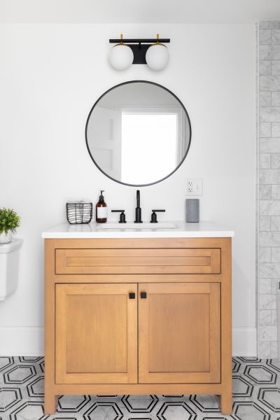 Custom Vanity Installation in Fredericksburg